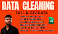 clean excel and CSV files