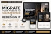 migrate your website to squarespace and redesign it
