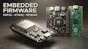 develop embedded systems firmware esp32 stm32 and rp2040