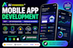 develop ai powered mobile app, mvp, API integration firebase backend