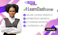 build and customize wordpress learndash lms course website