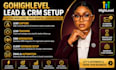 gohighlevel lead capture generation lead tracking email crm integration client