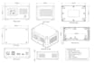 3d cad plastic enclosure design for electronics pcb iot devices injection mold