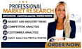 do market research, swot analysis and competitor analysis