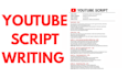 write high retention faceless youtube video scripts