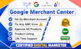 setup google merchant center and shopping ads campaign