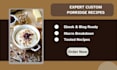 develop custom porridge recipes