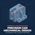 do professional cad mechanical part design