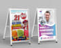 do custom a frame sign and any signage design