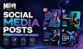 design social media post