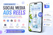 create facebook, instagram and tiktok ad videos