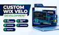 develop custom wix velo code, apis, databases and advanced web app wix developer