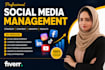 manage your social media and create a content calendar