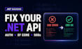 debug and fix asp net core web API bugs