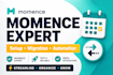 setup momence memberships, bookings, payments, and automated onboarding