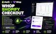 build whop shopify checkout, whop integration custom shopify checkout developer