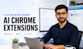develop a custom ai chrome extension with manifest v3