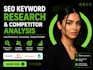 provide niche SEO research and competitor keyword analysis