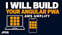 build a custom angular pwa on AWS amplify