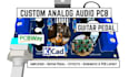 design analog audio pcb circuits amplifier guitar pedal effects