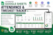 create an automated google sheets attendance and timesheet tracker