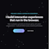 build a custom interactive HTML5 canvas animation or an app