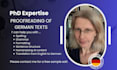 evaluate ai generated german content