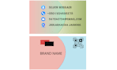 do professional and modern business card design