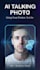 create ai talking photo video with realistic voice