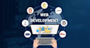 create a responsive HTML CSS javascript website