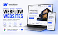 design webflow website webflow website development redesign webflow website