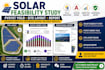 do solar feasibility study, pvsyst yield and site layout