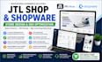 design jtl shop and shopware ecommerce store with SEO optimization