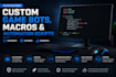 build automation scripts and custom game bots fo pc games
