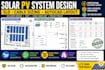 design solar pv system, sld, cable sizing and autocad layout