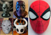 do cosplayer halloween mask cosplay creation helmet model full mask ghostface