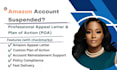 write amazon appeal letter plan, reinstate suspended amazon account, fix section