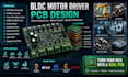 design dc, bldc motor driver pcb, power electronics, inverter and motor control