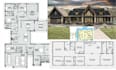 design floor plans blueprint and structural engineering drawings