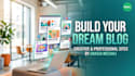 build a modern responsive personal blog website