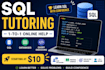 tutor you in sql, databases and sql queries step by step