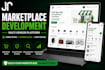 build a custom multi vendor marketplace website