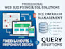 fix HTML CSS bugs and resolve sql database issues