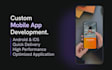 develop a custom mobile app