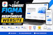 convert figma design to responsive HTML, CSS and javascript website