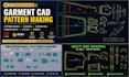 create professional garment cad pattern and grading
