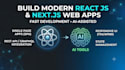 build a modern react js application fast using ai tools
