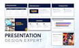 design canva presentation, google slides, prezi keynote, webinar course slides