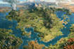 make a fantasy map illustration for map