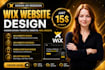design build redesign wix studio website, develop velo code apis custom features